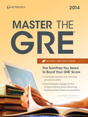 cover image of Master the GRE 2014